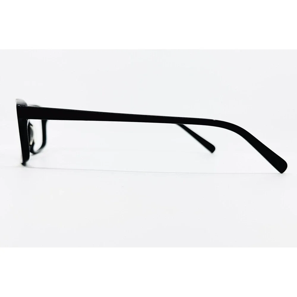7 For All Mankind Eyeglasses Mens Black 765 Rectangular 53-17-143